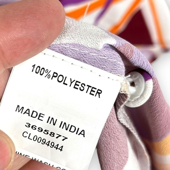 4 for $40 SALE! Wayward Fancies by eShakti Abstract Dress, Maroon Multi, Size 6 - Picture 8 of 13